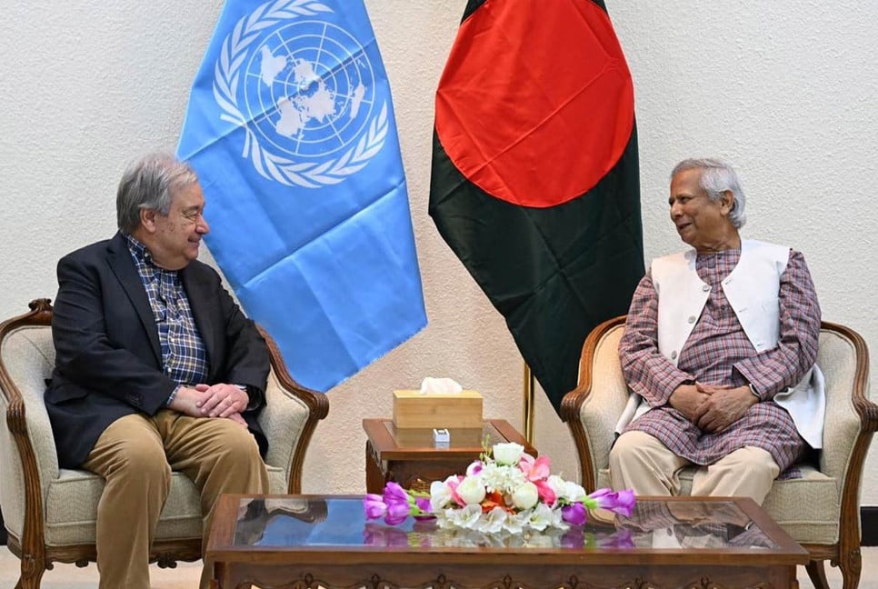 UN Secretary General meets Chief Adviser