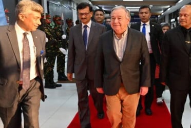 UN Secretary General leaves Dhaka