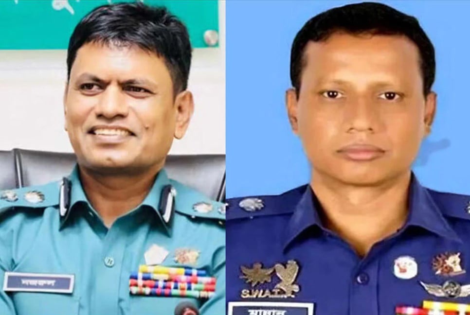 DIG Molla Nazrul and SP Mannan suspended