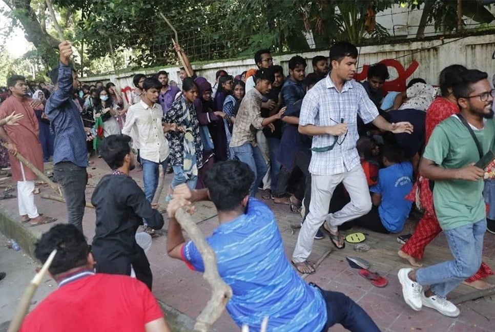 DU expels 128 students for attacking on July protesters