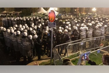 Serbian government denies using 'sonic weapon' at protest