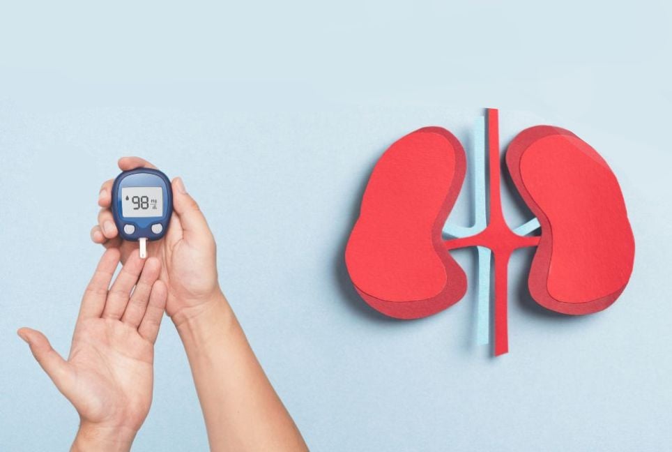 Diabetes linked to kidney damage