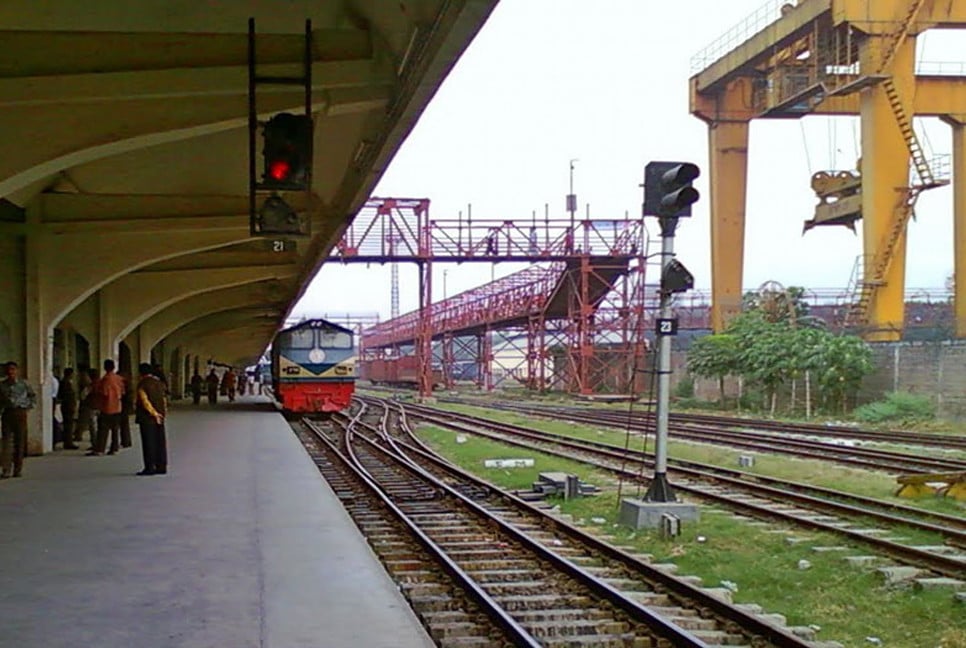 Rail movement returned to normal at Kamalapur