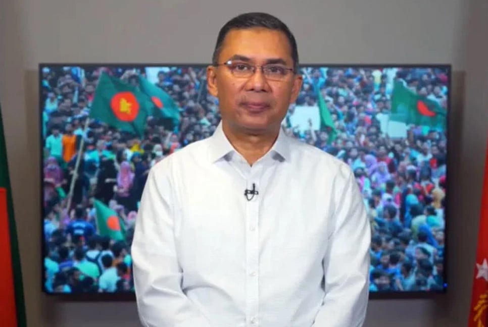 Tarique Rahman urges everyone to work for fulfilling people’s aspirations