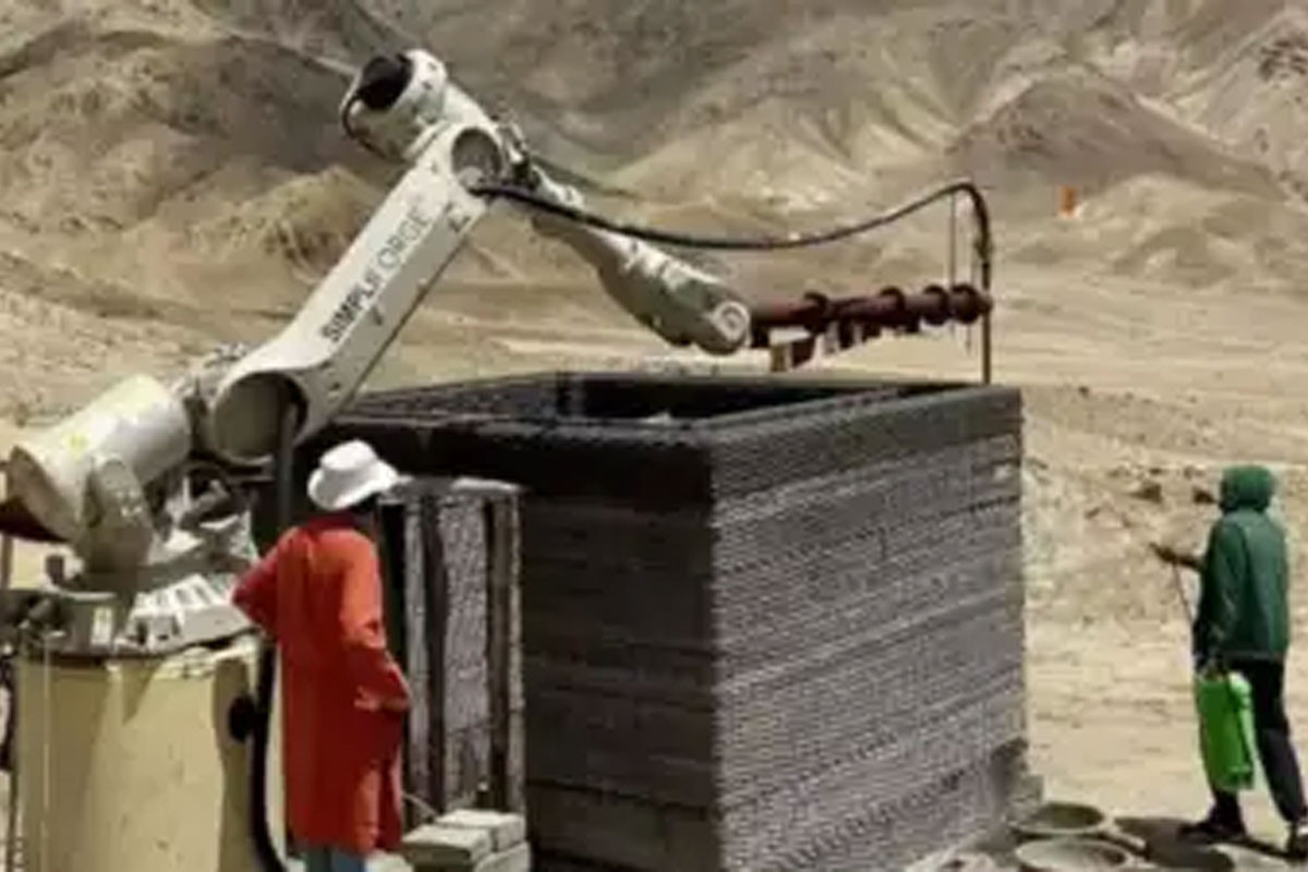 IIT-Hyderabad builds world’s highest on-site 3D-printed military bunker at 11,000ft in Leh