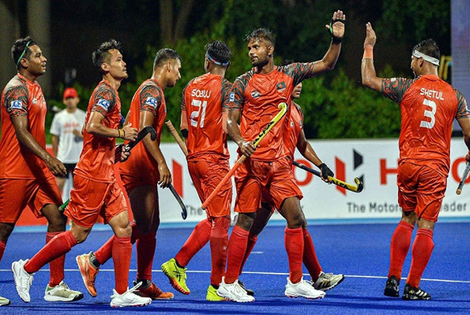 Bangladesh smashes Kazakhstan 5-1 in AHF Cup opener
