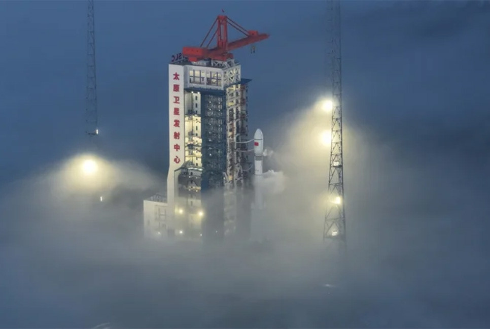 China launched six satellites