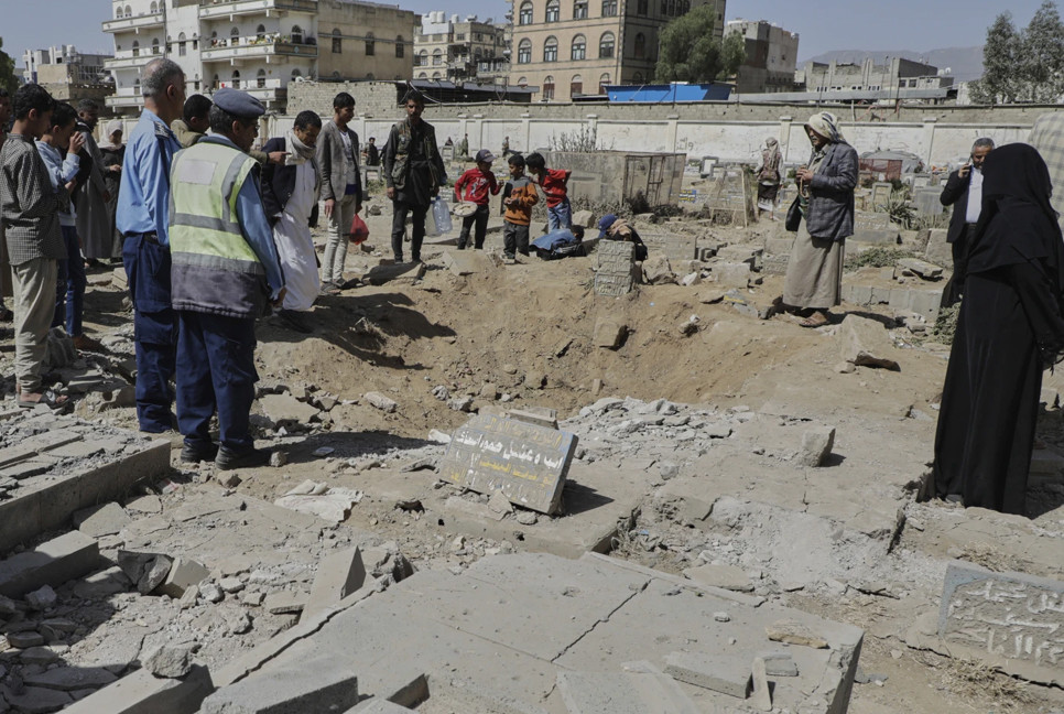 US airstrikes killed 12 people in Yemen’s capital: Houthi