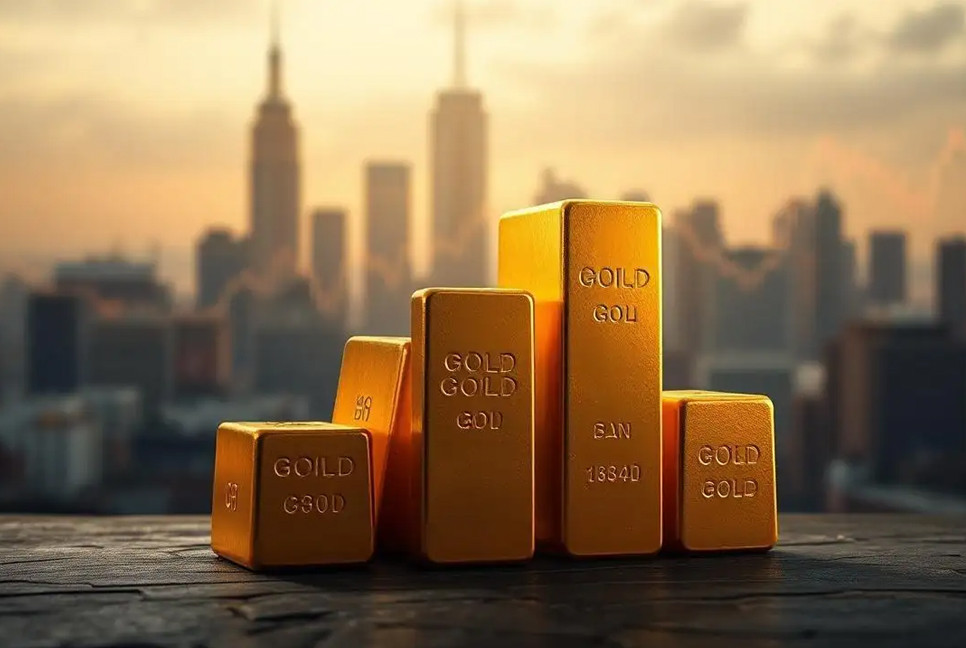 Gold surges to record high on global tensions, weak dollar