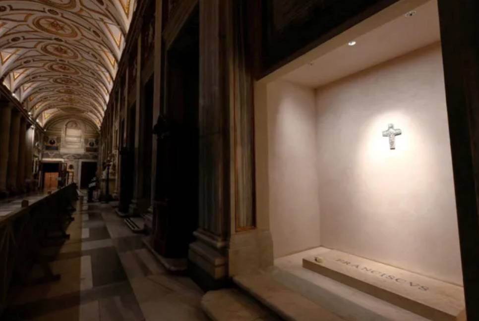 Images of Pope Francis' tomb released
