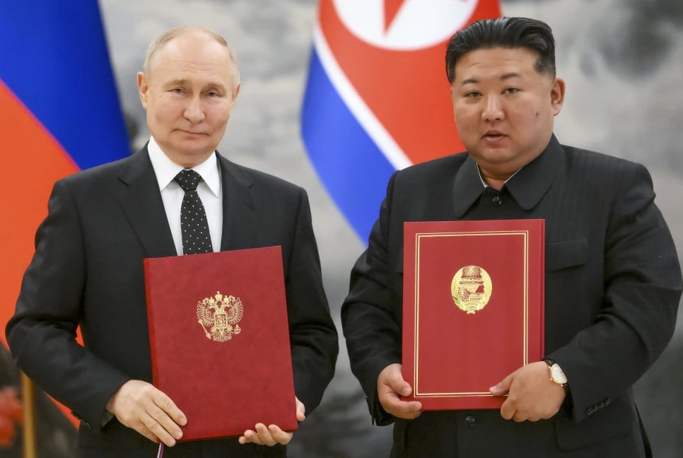 Putin thanks N. Korea for sending troops in Kursk region