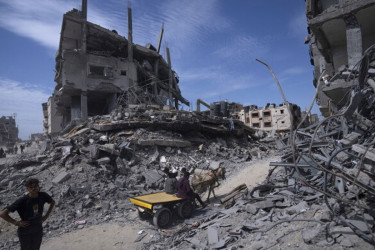 Turkish, Qatari FMs call for pressure on Israel to accept peace, aid Gaza