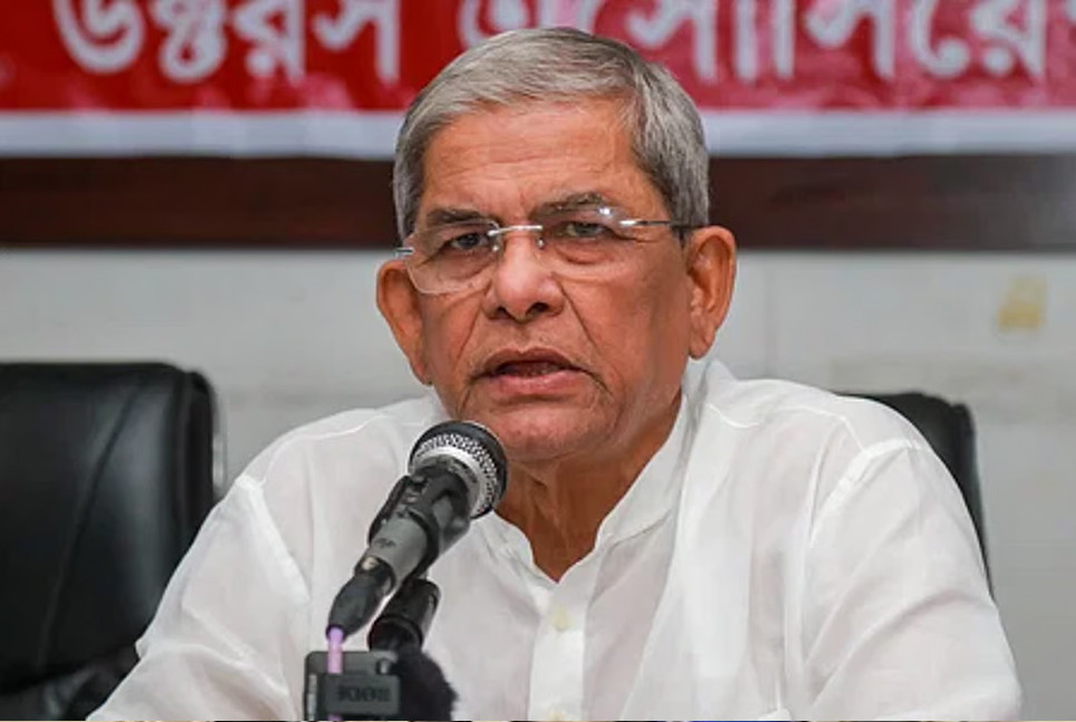 We don’t want to become another Gaza: Mirza Fakhrul