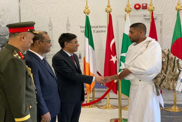 First Bangladeshi Hajj flight arrives in Saudi Arabia