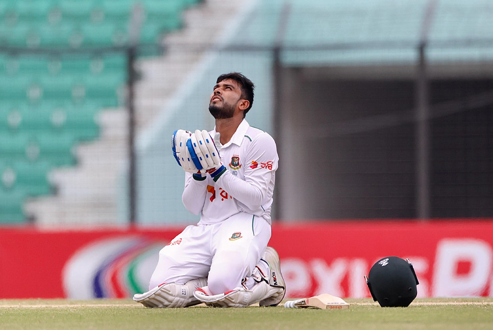 Miraz bags second Test century; joins 2000-run and 200-wicket club