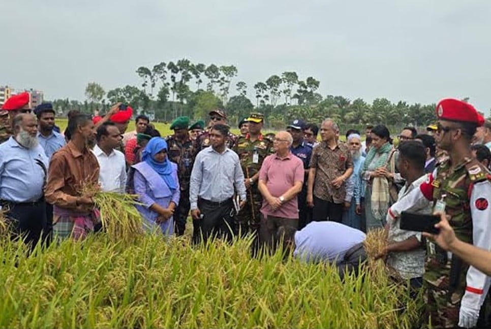 Advisers' visit ushers in new hope for the people of Bhabodah