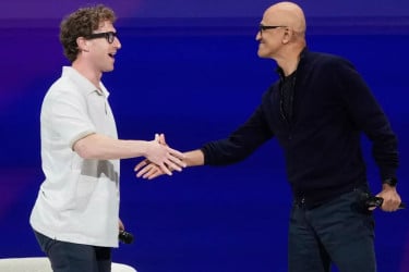 Meta launches AI app with social features, Zuckerberg, Nadella talk AI future