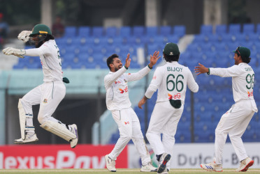 Bangladesh thrash Zimbabwe to level series