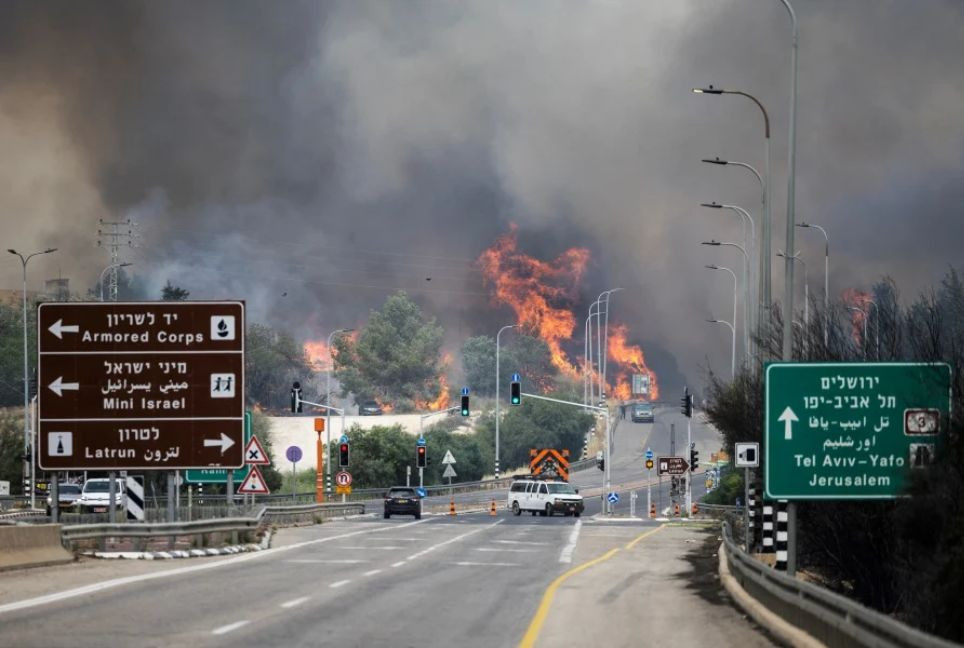 Netanyahu warns wildfires could reach Jerusalem