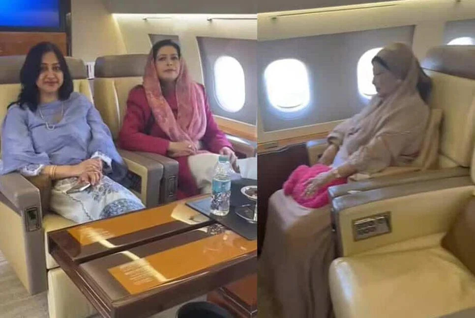 Khaleda Zia on her way to home