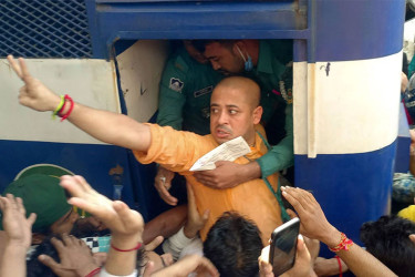 Chinmoy Das shown arrested in lawyer Alif’s murder case