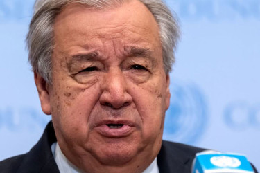 UN secretary-general urges India, Pakistan to exercise military restraint