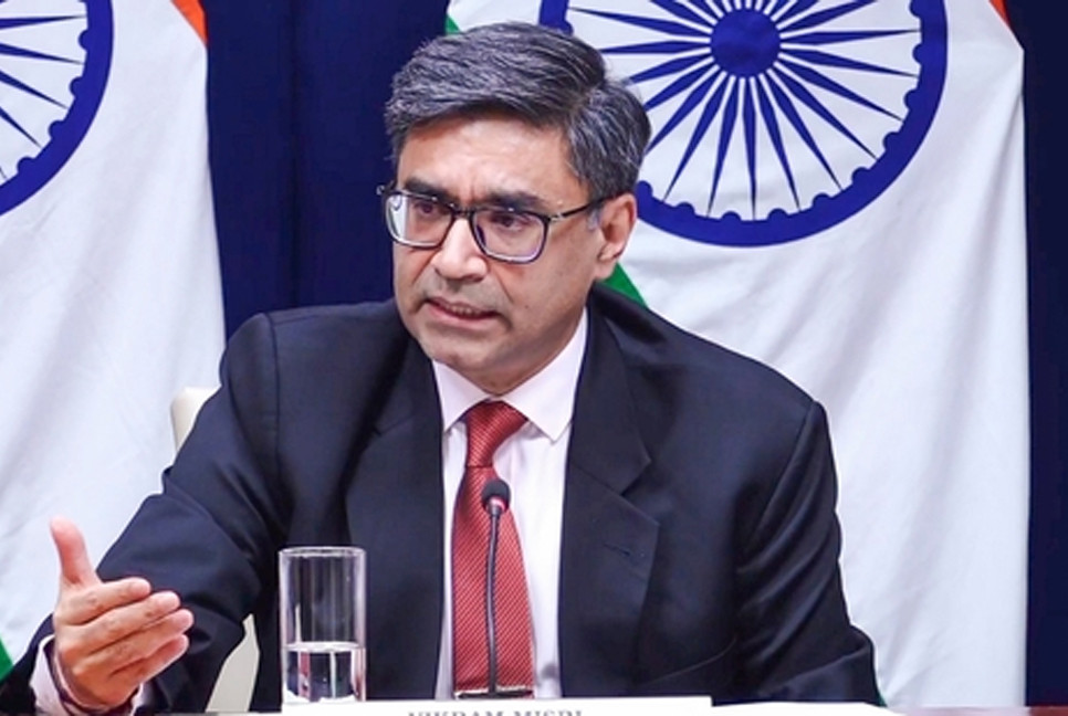 Indian foreign secretary accuses Pakistan of ‘disinformation’