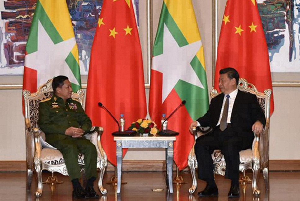 Myanmar junta chief meets China President for first time