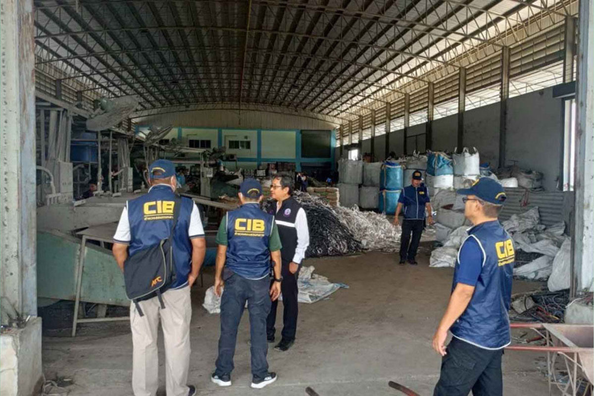 256 tonnes of electronic waste seized from factory in Thailand