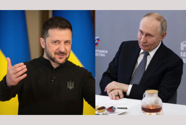 Drones hit Ukraine as Zelensky awaits Putin reply on talks