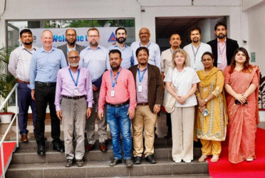 Danish delegation visits RMG factory at NEPZ