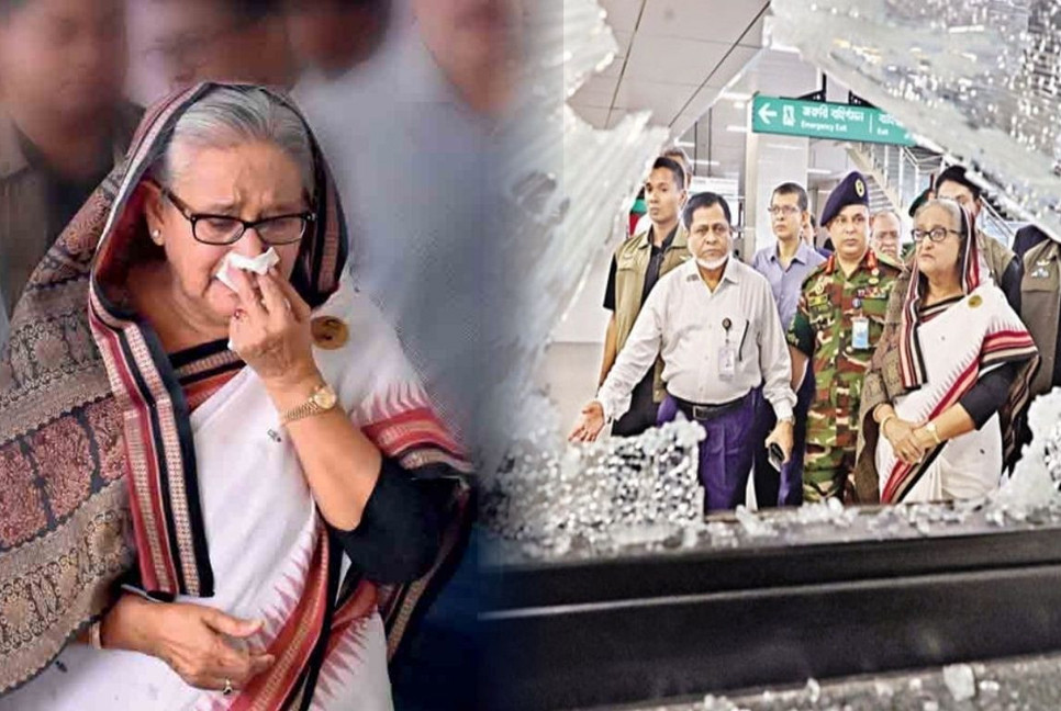 Hasina ‘orchestrated’ attacks on state sites to blame protesters