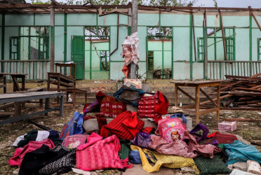 Myanmar junta airstrike kills 22 at school: Witnesses