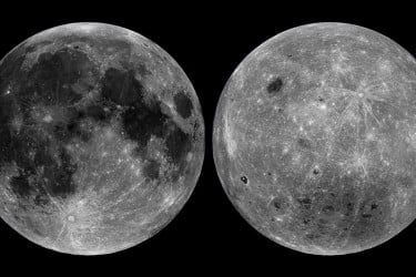 NASA map reveals why two sides of moon look so different
