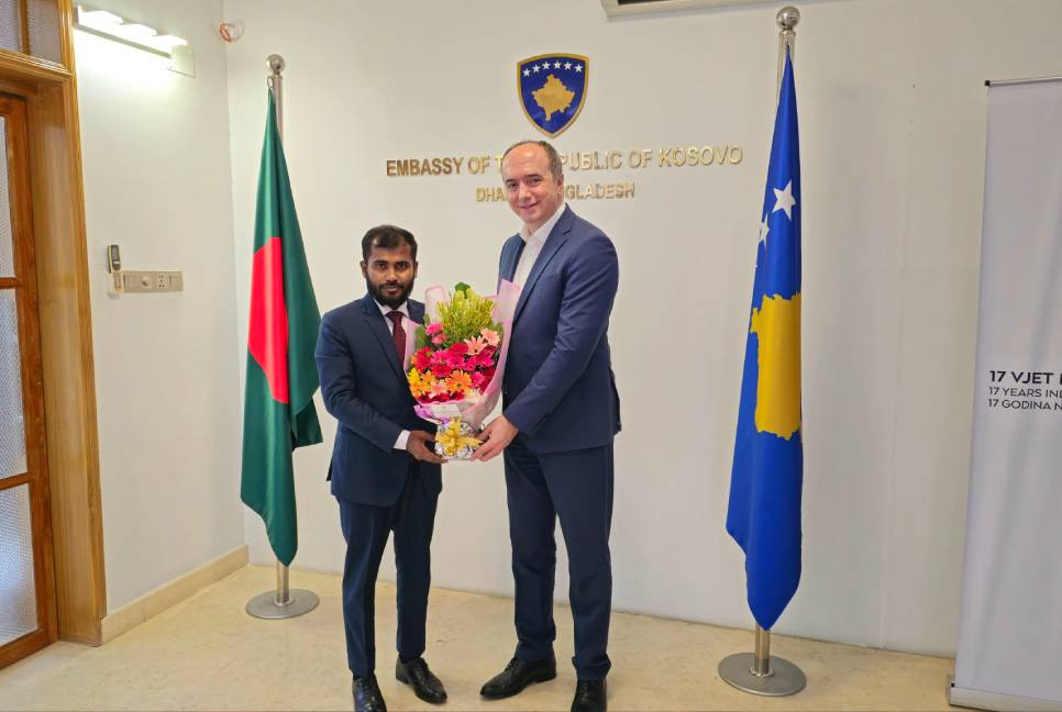 IEBA founder meets Kosovo Ambassador