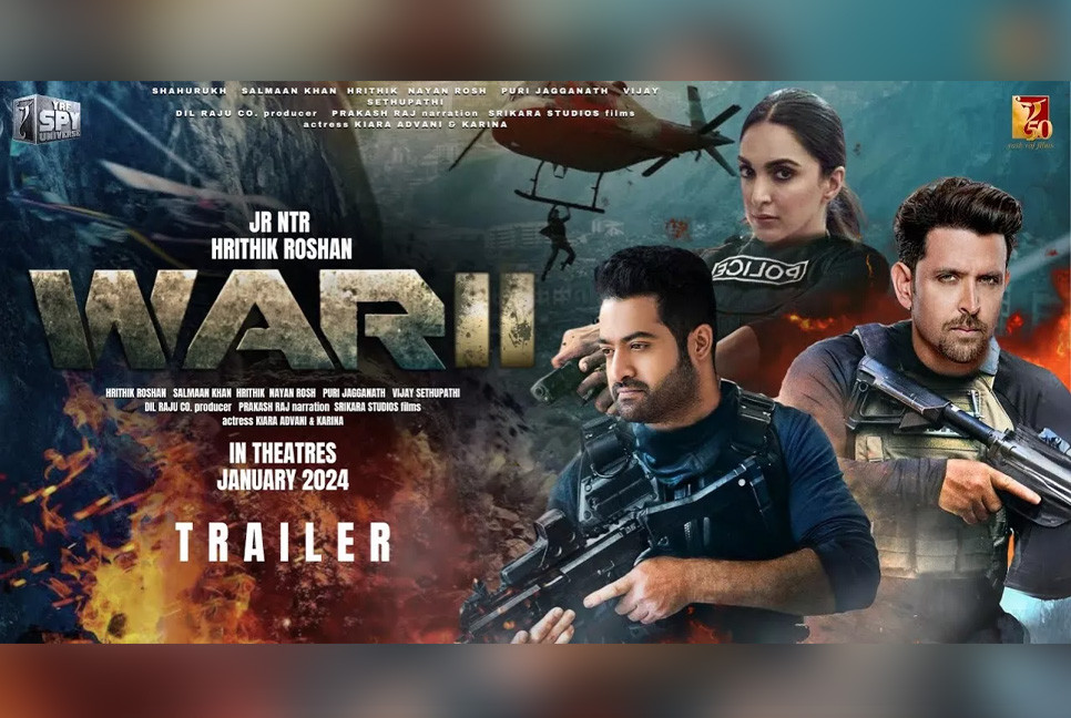 War 2 Teaser: Hrithik, NTR, and Kiara Poised for an Epic Crossover