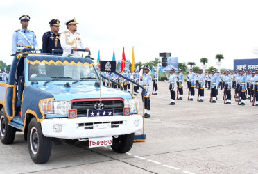 Summer President Parade held at BAF Academy