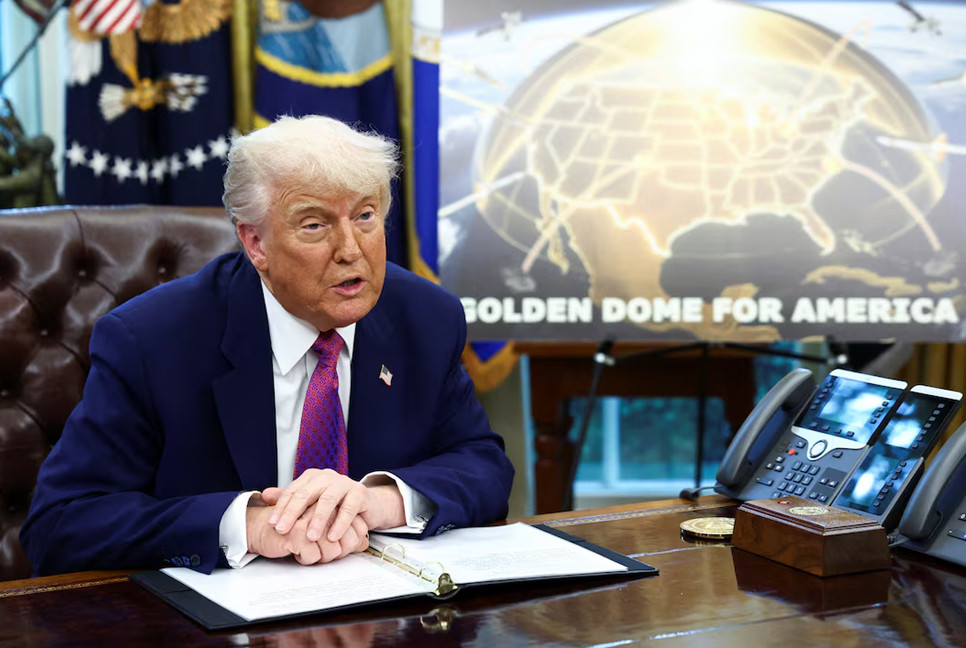 What is the Golden Dome missile defense shield?