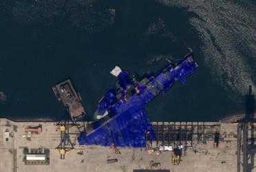 North Korea launches probe into warship launch accident