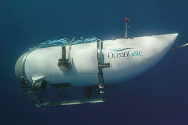 Footage captures moment of Titan Sub implosion during 2023 Titanic dive