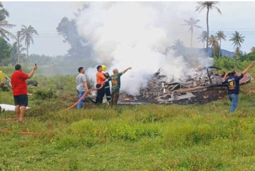 Police helicopter crash in Thailand kills 3