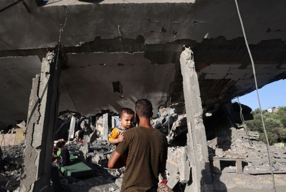 Rescuers say 9 children of Gaza doctor couple killed in Israeli strike
