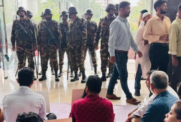 NBR staff’s full-fledged strike enters second day