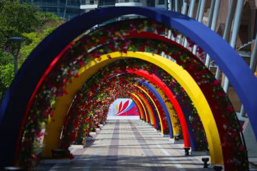 ASEAN Summit, Malaysia 2025, KLCC, Floral Tunnel, Anwar Ibrahim, GCC, Li Qiang