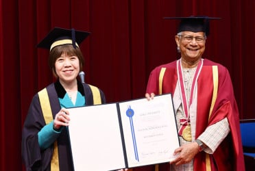 Soka University confers honorary doctorate on Prof Yunus