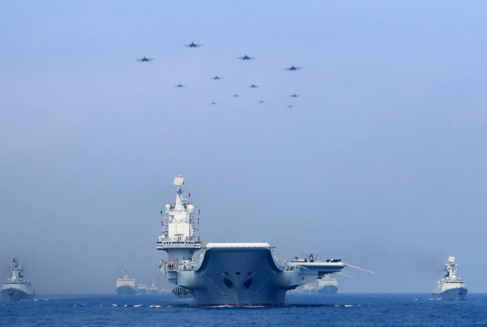 China’s navy conducts combat patrols near disputed South China Sea shoal