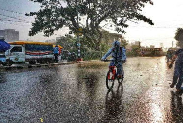 Light to moderate rain across Bangladesh as monsoon arrives early