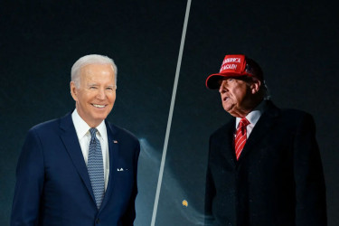 Trump reposts conspiracy theory claiming Biden is a robotic clone