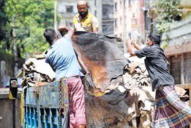 Rawhide transport to Dhaka banned for 10 Days