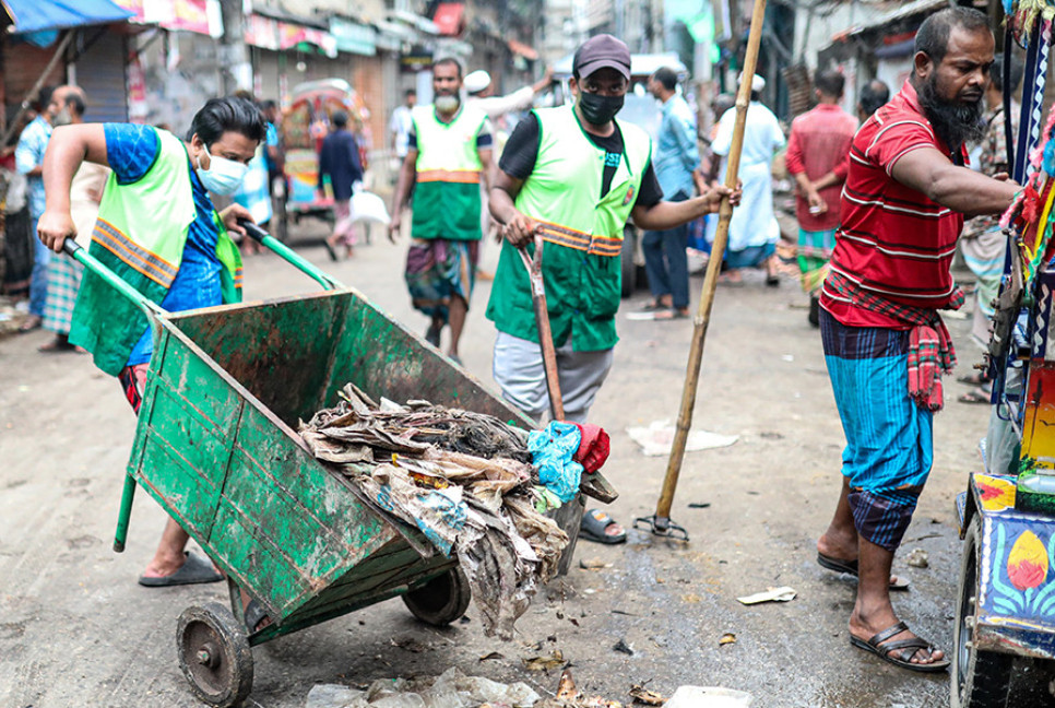 DSCC clears 31,226 tonnes of waste in 3 days